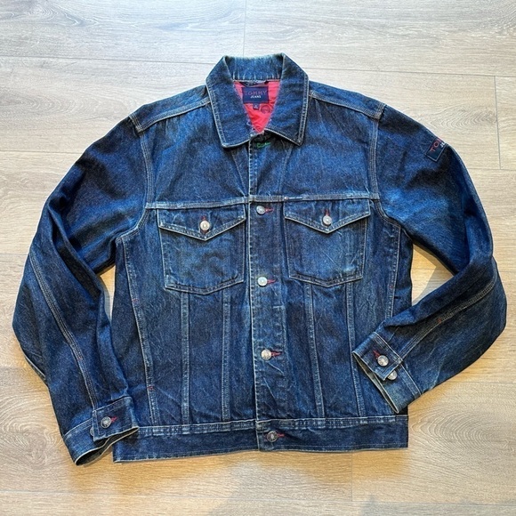 TOMMY HILFIGER TOMMY JEAN DENIM JACKET IN SIZE S - Picture 1 of 5